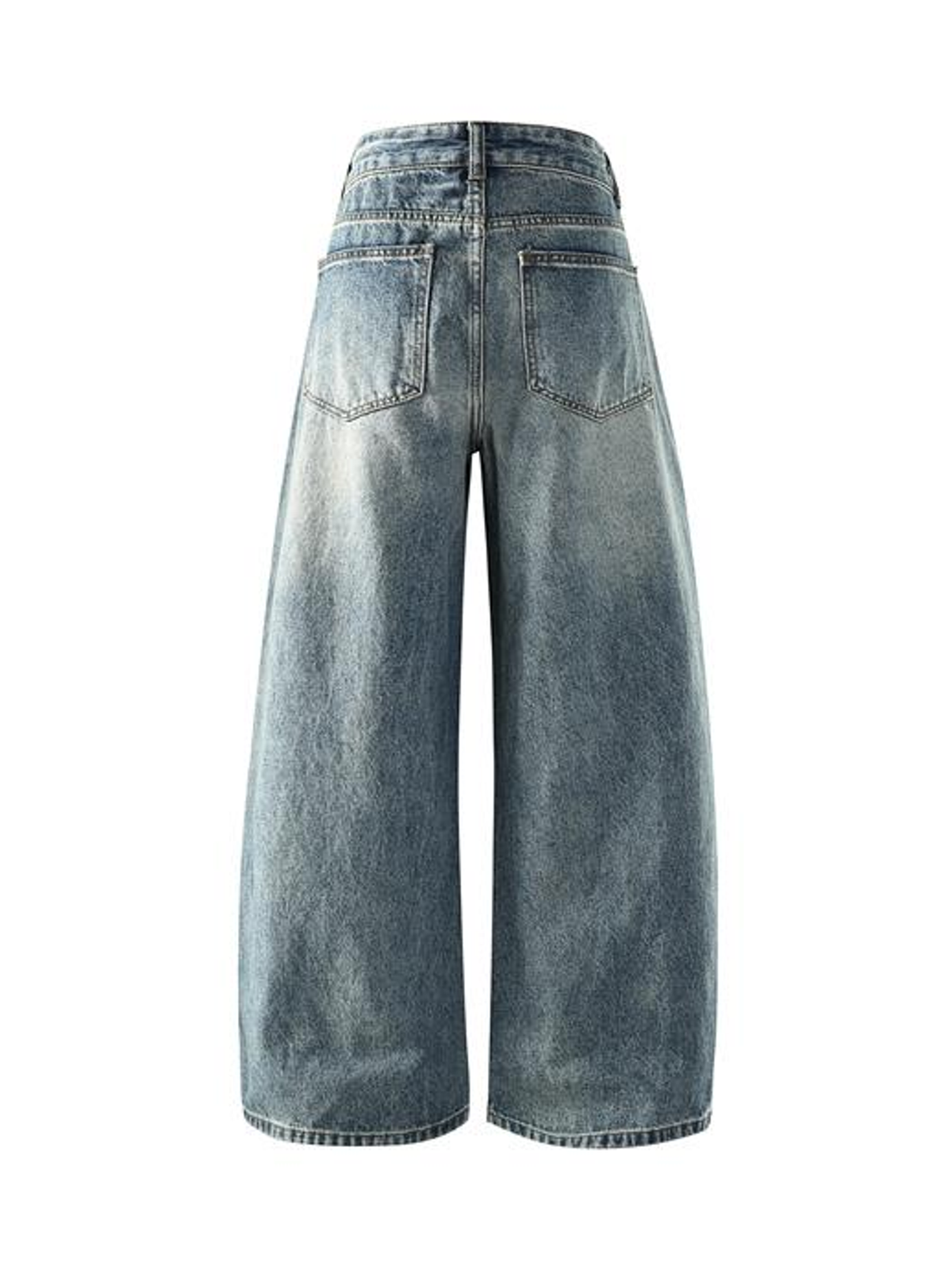 Ace Jolun. Floral Embroidered Wide-Leg Jeans product image 3