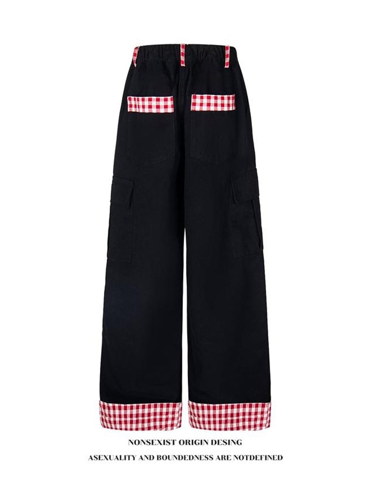 Ace Jolun. Embroidered Draped Straight-Leg Jeans product image 4