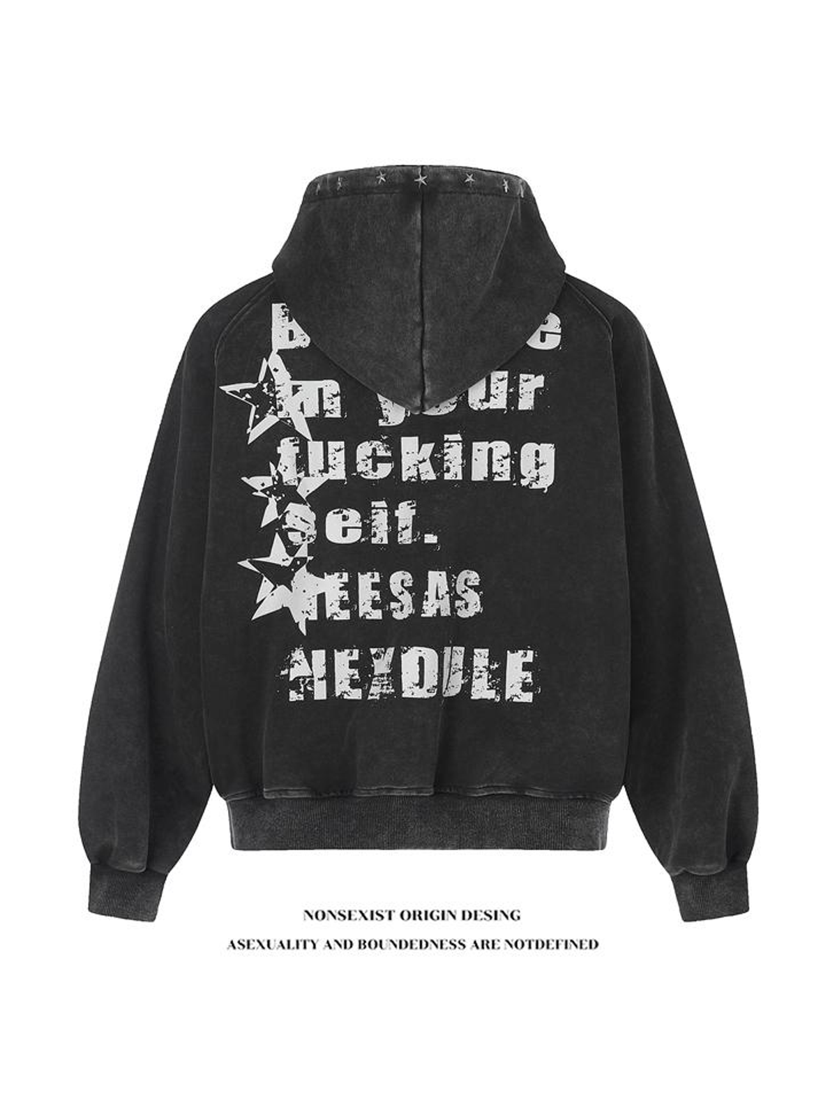 Ace Jolun. Minimal Relaxed Zip Hoodie product image 2