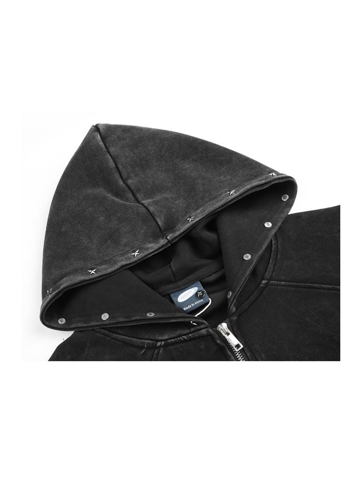 Ace Jolun. Minimal Relaxed Zip Hoodie product image 4