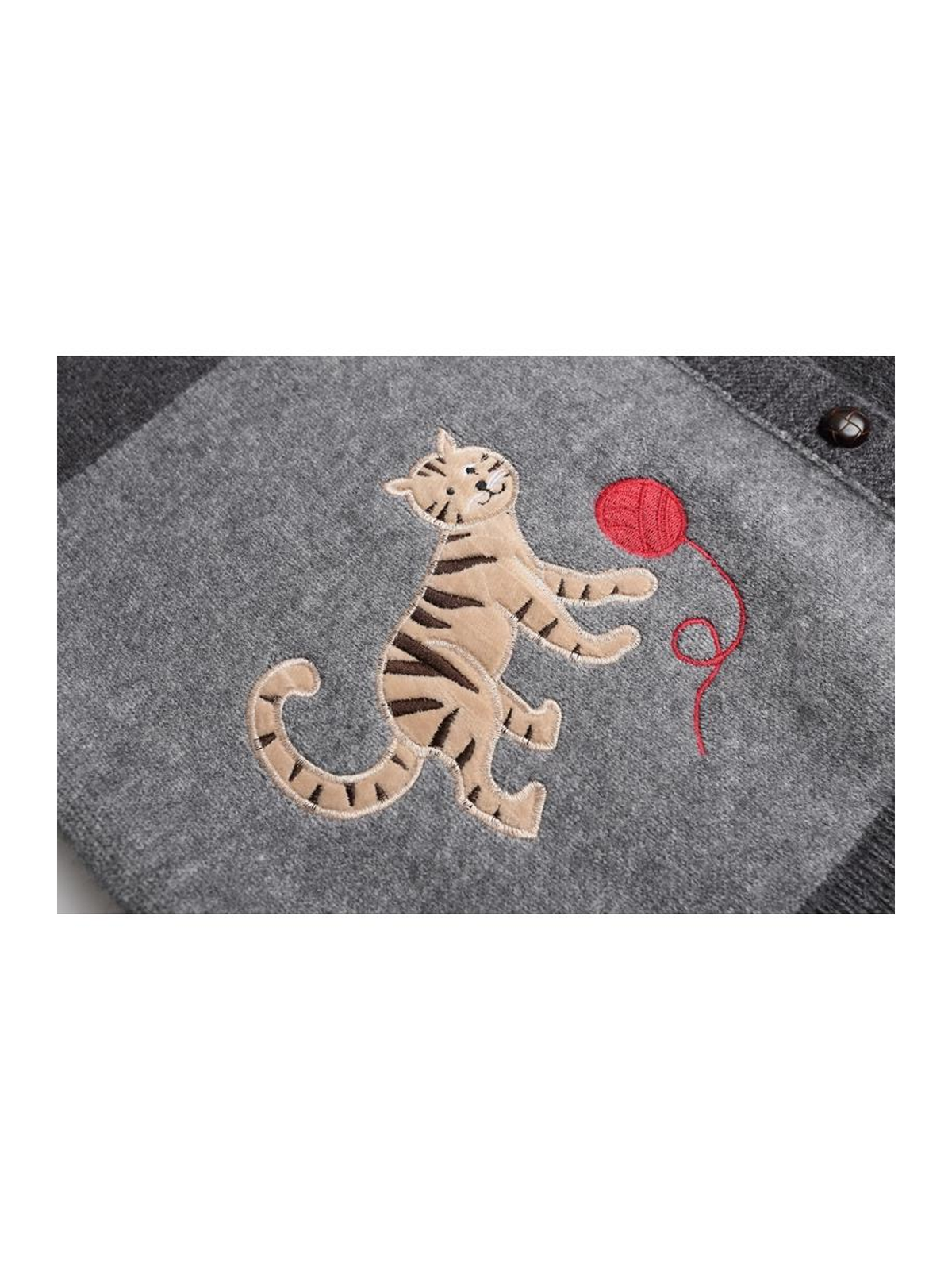 Ace Jolun. Cartoon Embroidered Relaxed Sweater product image 3