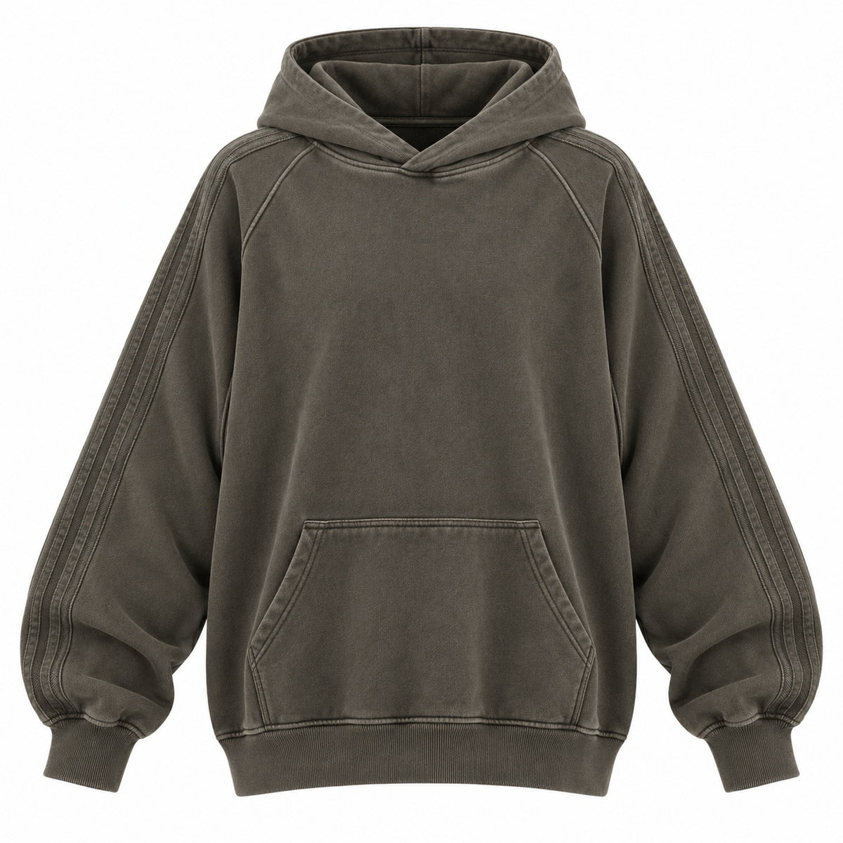 Ace Jolun Washed Heavyweight Pullover Hoodie product view 1