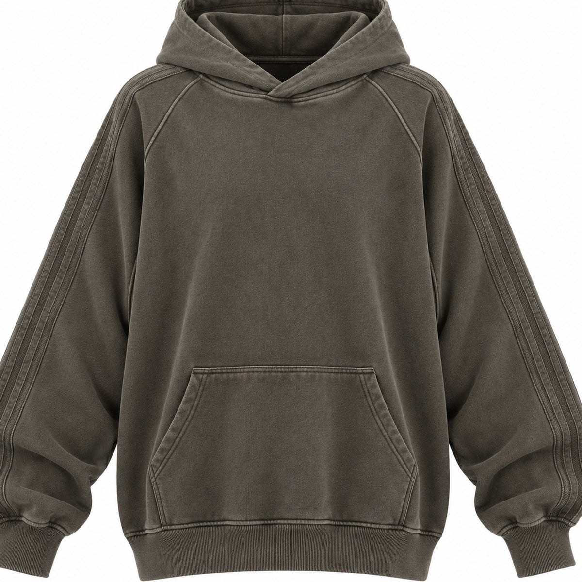 Ace Jolun Washed Heavyweight Pullover Hoodie product view 4