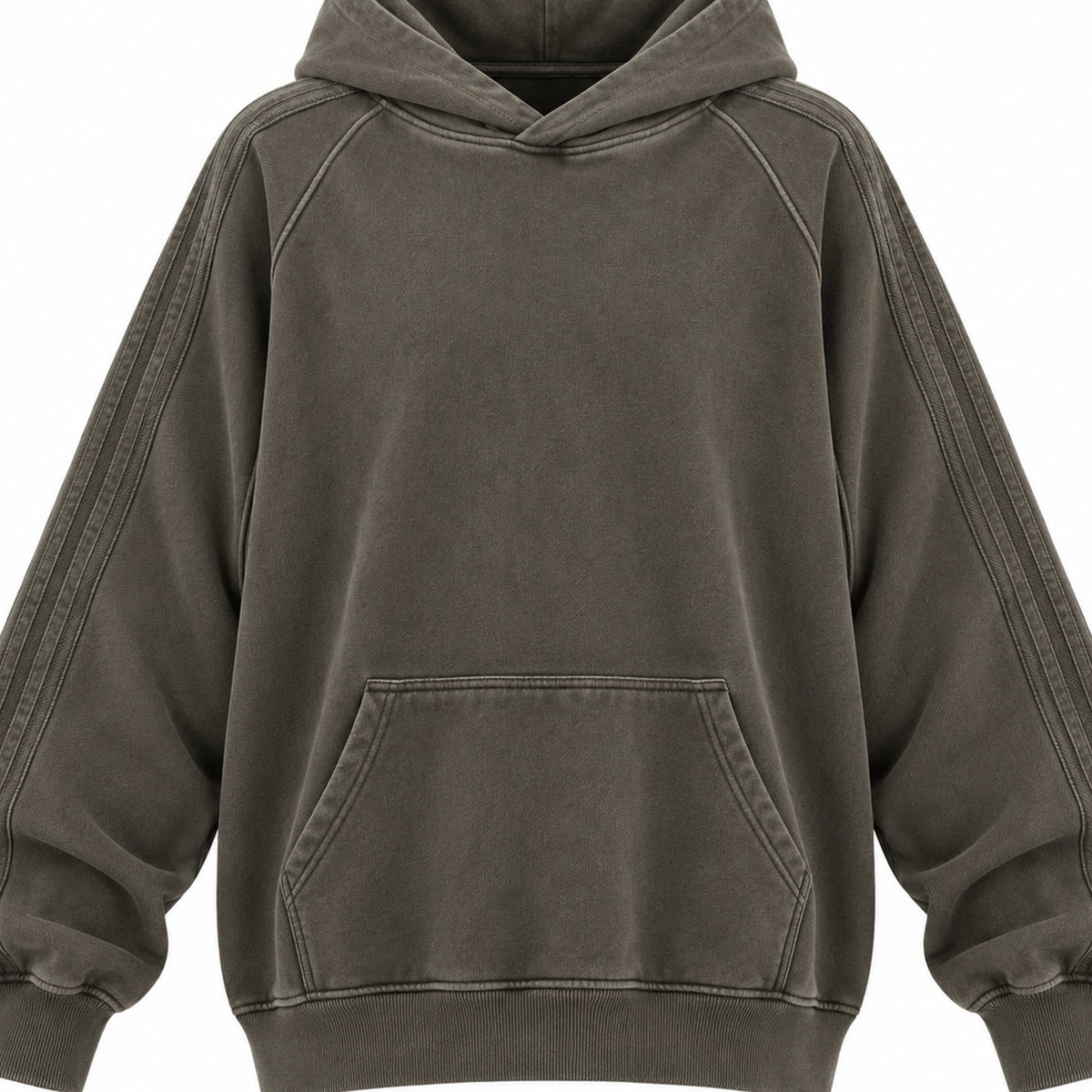 Ace Jolun Washed Heavyweight Pullover Hoodie product view 5