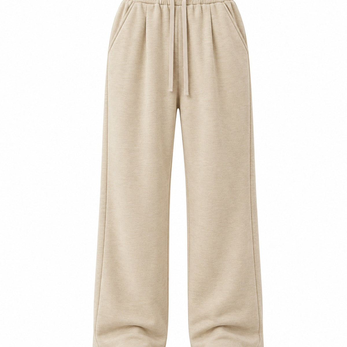 Ace Jolun Textured Relaxed Straight-Leg Pants product view 3