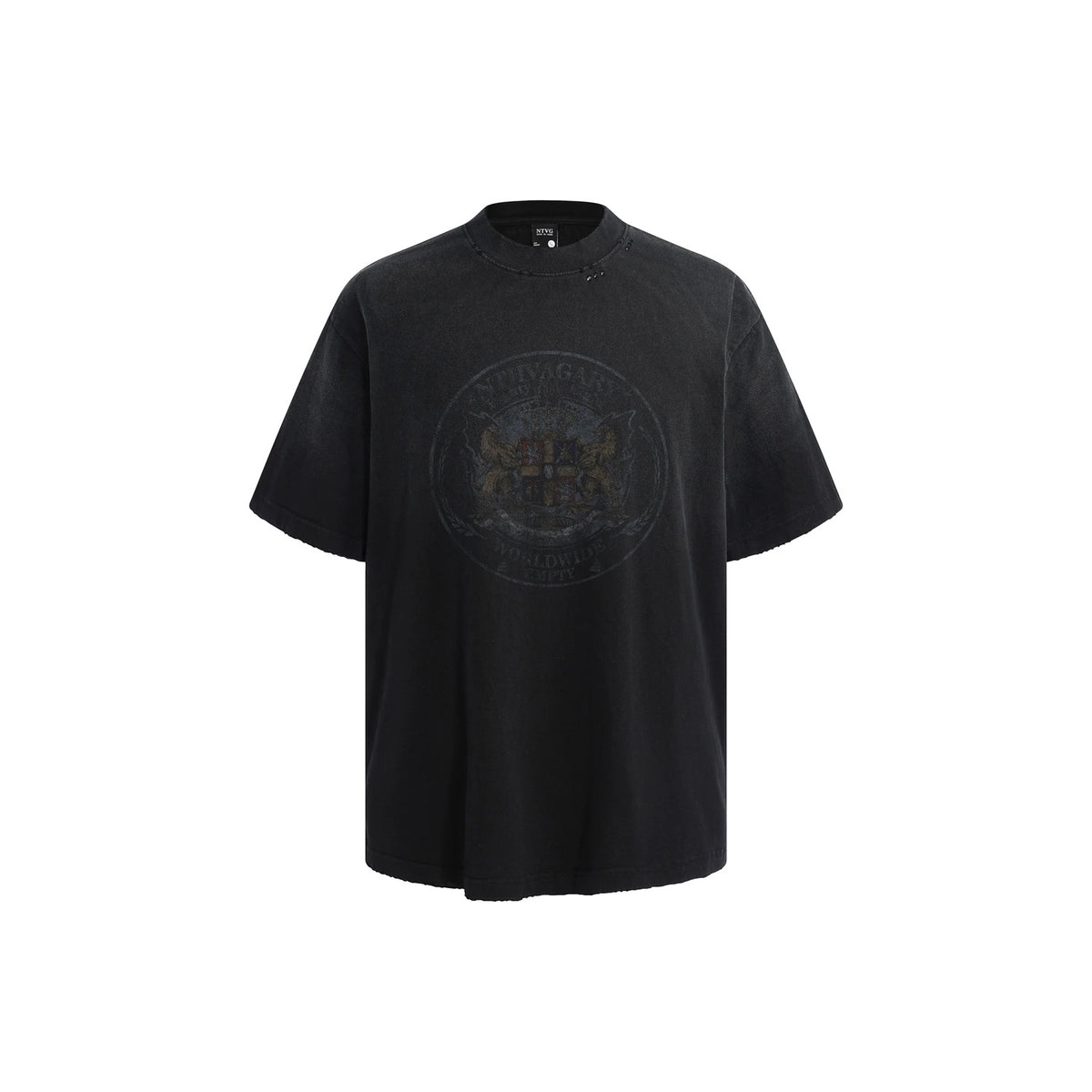Ace Jolun Washed Animal Graphic T-Shirt product view 1