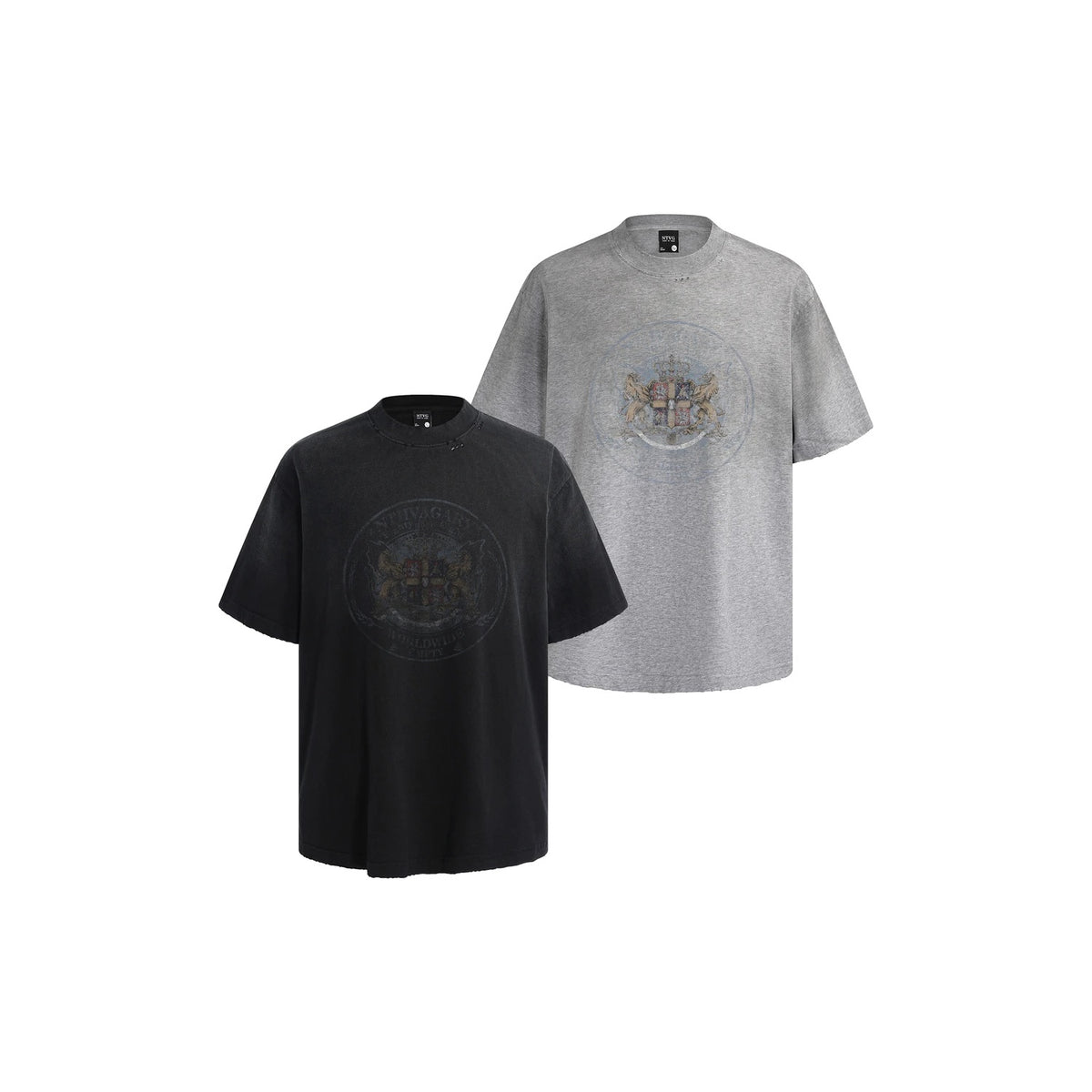 Ace Jolun Washed Animal Graphic T-Shirt product view 4