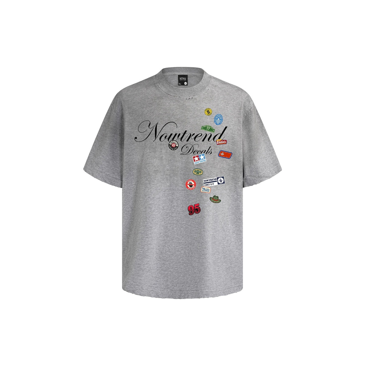 Ace Jolun Washed Color Graphic T-Shirt product view 1