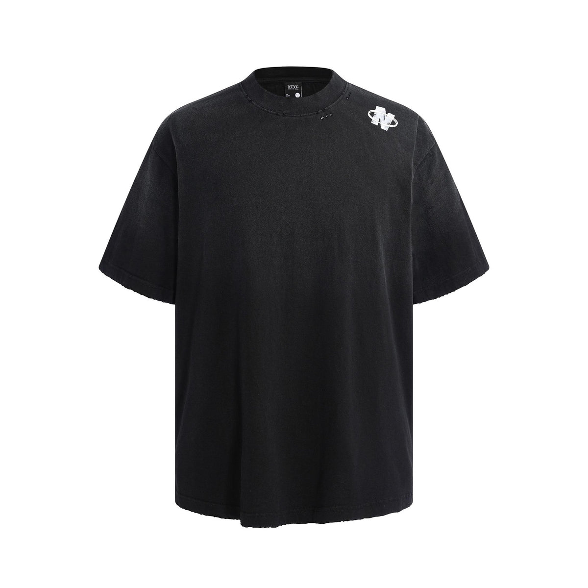 Ace Jolun Washed Shoulder Graphic T-Shirt product view 4