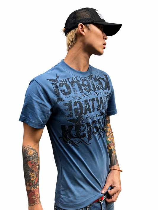 Ace Jolun Rolling Stones Ribbed Graphic T-Shirt image 1