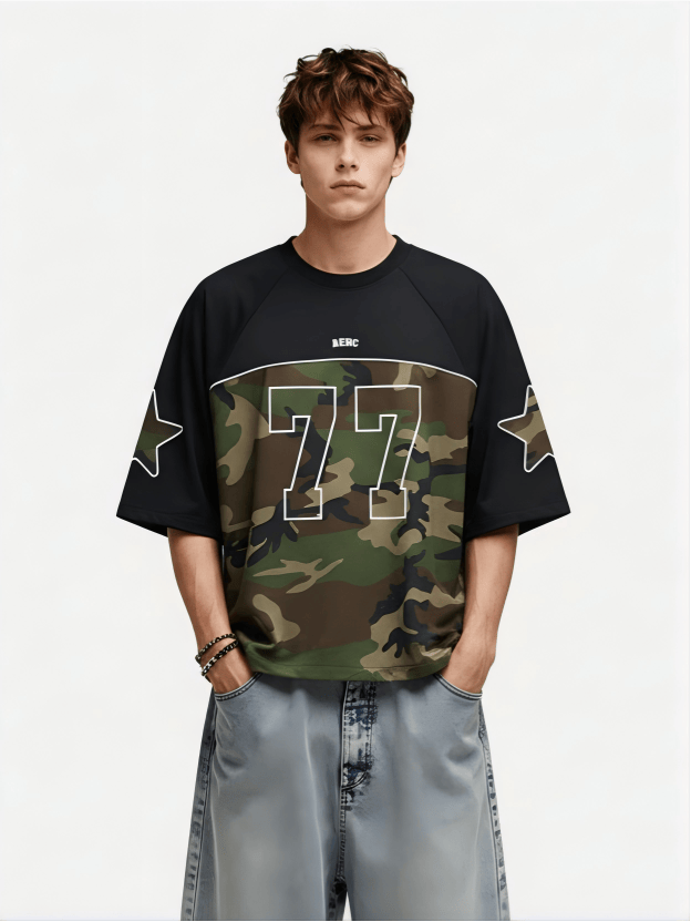 Maillot de football camouflage Aelfric Eden 77