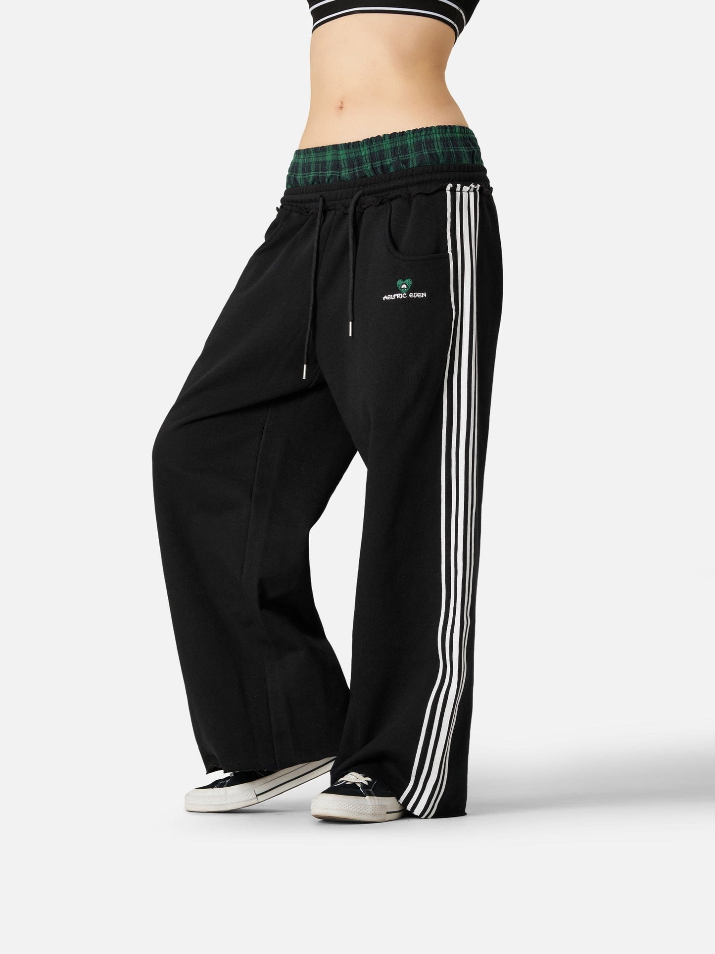 Pantalones deportivos holgados de doble cintura Aelfric Eden