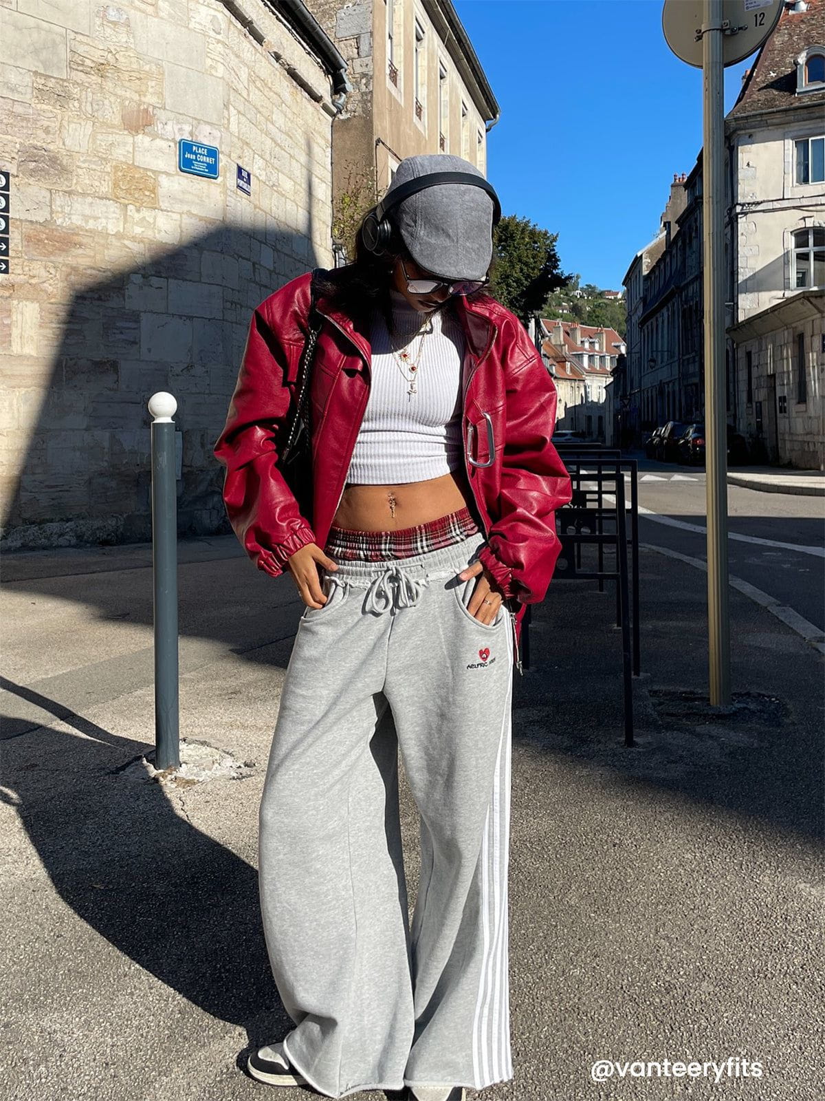 Pantalones deportivos holgados de doble cintura Aelfric Eden